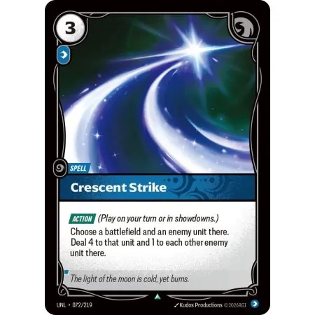 Crescent Strike (Base) UNL-072 | UNL | ProCards México