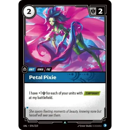 Petal Pixie (Base) UNL-076 | UNL | ProCards México