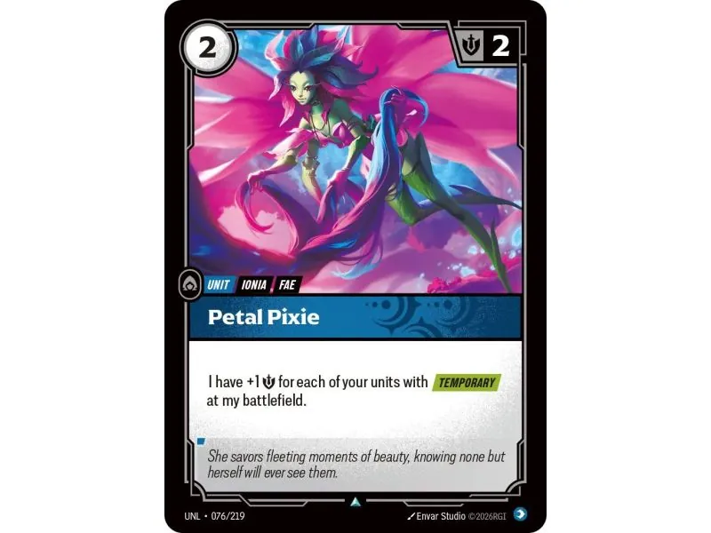 Petal Pixie (Base) UNL-076 | UNL | ProCards México