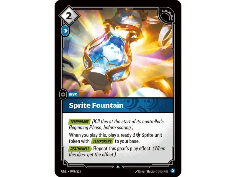 Sprite Fountain (Base) UNL-078 | UNL | ProCards México