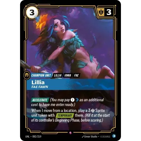 Lillia - Fae Fawn (Base) UNL-082 | UNL | ProCards México