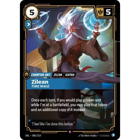 Zilean - Time Mage (Base) UNL-086 | UNL | ProCards México