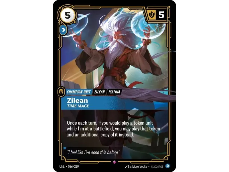Zilean - Time Mage (Base) UNL-086 | UNL | ProCards México