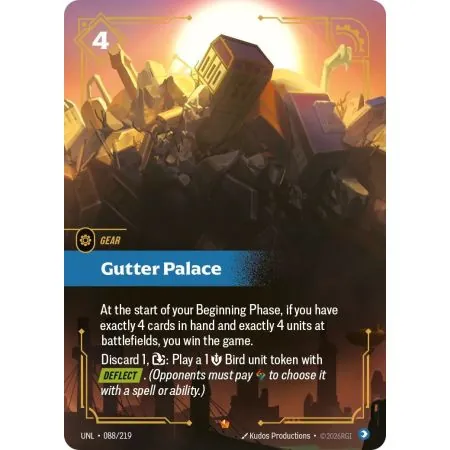 Gutter Palace (Base) UNL-088 | UNL | ProCards México