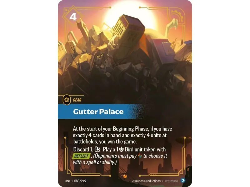 Gutter Palace (Base) UNL-088 | UNL | ProCards México