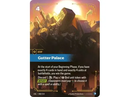 Gutter Palace (Base) UNL-088 | UNL | ProCards México