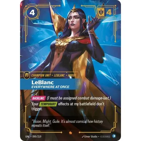 LeBlanc - Everywhere at Once (Base) UNL-090 | UNL | ProCards México