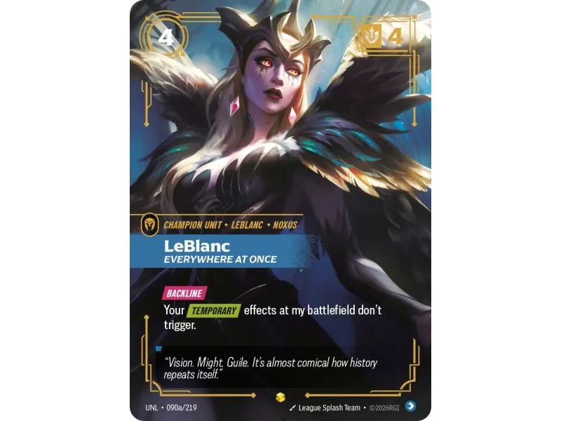 LeBlanc - Everywhere at Once (Alt/Token side) UNL-090A | UNL | ProCards México