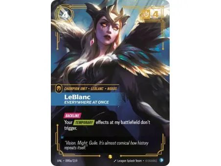 LeBlanc - Everywhere at Once (Alt/Token side) UNL-090A | UNL | ProCards México