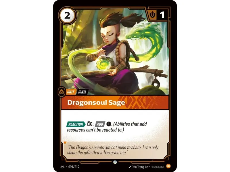 Dragonsoul Sage (Promo) UNL-093-P | UNL | ProCards México