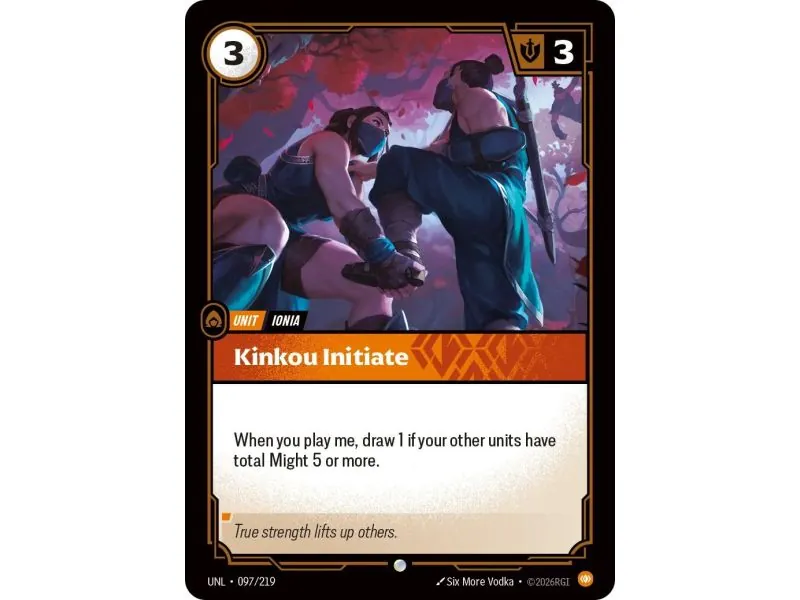 Kinkou Initiate (Base) UNL-097 | UNL | ProCards México