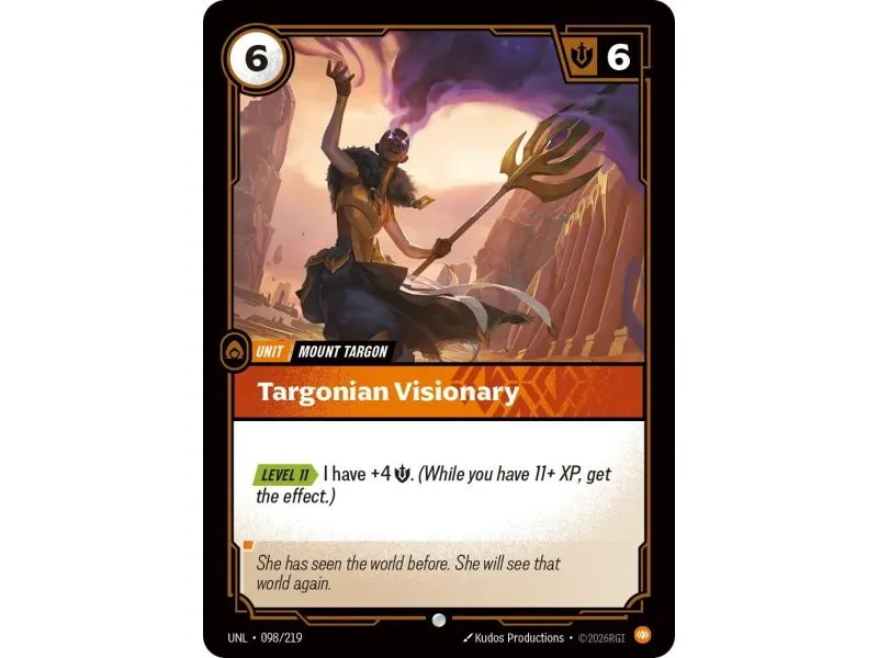 Targonian Visionary (Base) UNL-098 | UNL | ProCards México