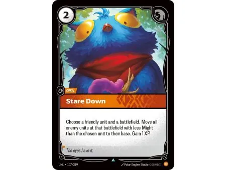 Stare Down (Base) UNL-107 | UNL | ProCards México
