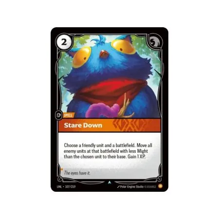 Stare Down (Promo) UNL-107-P | UNL | ProCards México