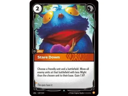 Stare Down (Promo) UNL-107-P | UNL | ProCards México