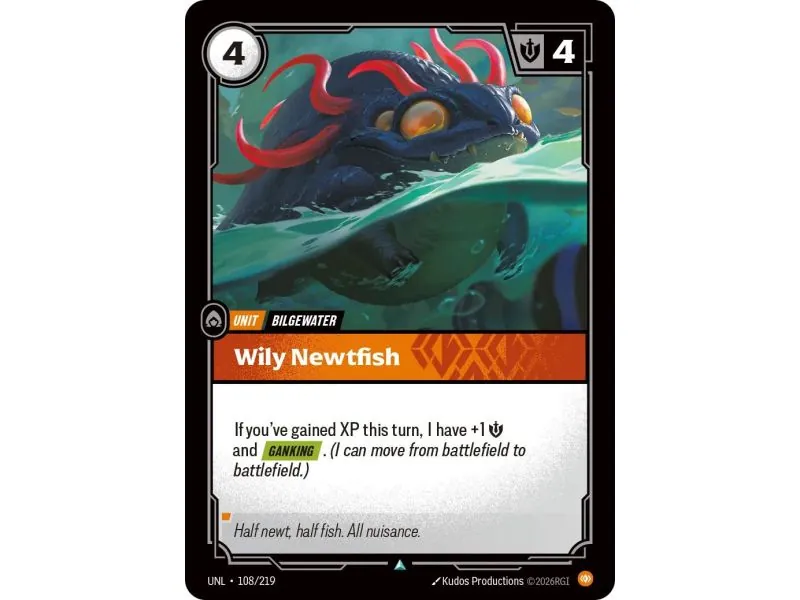 Wily Newtfish (Base) UNL-108 | UNL | ProCards México