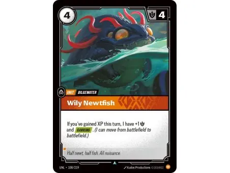 Wily Newtfish (Base) UNL-108 | UNL | ProCards México