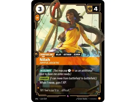 Nilah - Joyful Ascetic (Base) UNL-115 | UNL | ProCards México