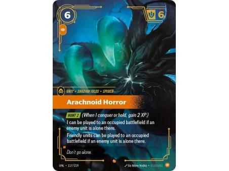 Arachnoid Horror (Base) UNL-117 | UNL | ProCards México