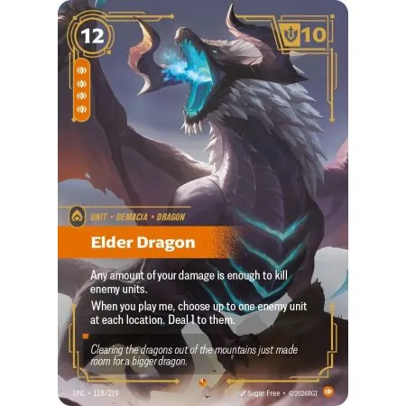 Elder Dragon (Base) UNL-118 | UNL | ProCards México