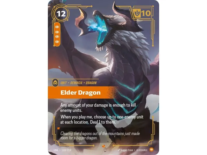 Elder Dragon (Base) UNL-118 | UNL | ProCards México