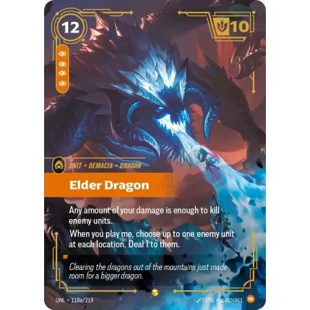 Elder Dragon (Alt/Token side) UNL-118A | UNL | ProCards México