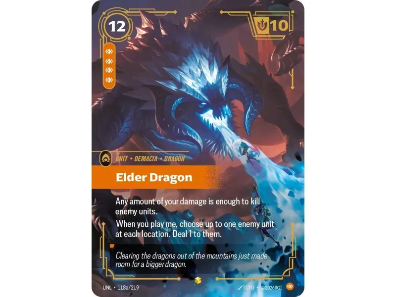 Elder Dragon (Alt/Token side) UNL-118A | UNL | ProCards México