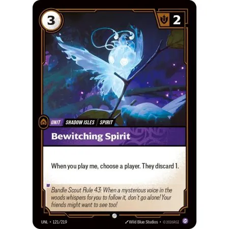 Bewitching Spirit (Base) UNL-121 | UNL | ProCards México