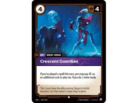 Crescent Guardian (Base) UNL-122 | UNL | ProCards México