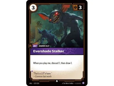 Evershade Stalker (Base) UNL-123 | UNL | ProCards México