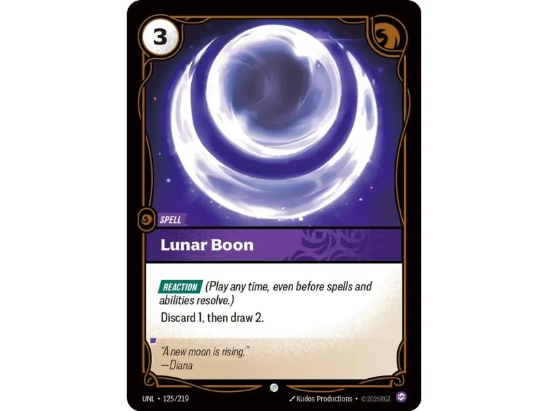 Lunar Boon (Promo) UNL-125-P | UNL | ProCards México