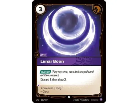 Lunar Boon (Promo) UNL-125-P | UNL | ProCards México