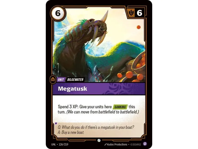 Megatusk (Base) UNL-126 | UNL | ProCards México