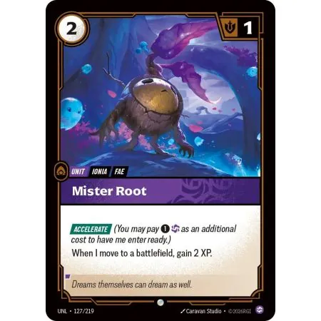Mister Root (Base) UNL-127 | UNL | ProCards México