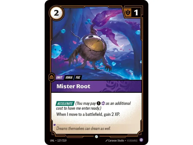 Mister Root (Base) UNL-127 | UNL | ProCards México