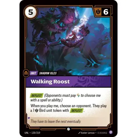 Walking Roost (Base) UNL-130 | UNL | ProCards México