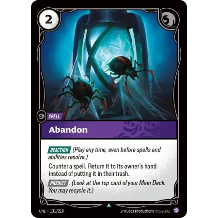 Abandon (Base) UNL-131 | UNL | ProCards México