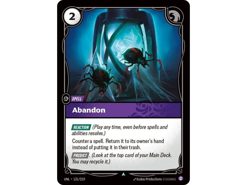 Abandon (Base) UNL-131 | UNL | ProCards México