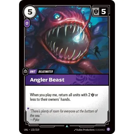 Angler Beast (Base) UNL-132 | UNL | ProCards México