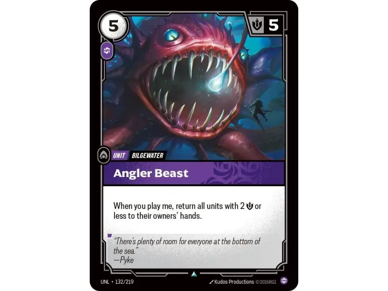Angler Beast (Base) UNL-132 | UNL | ProCards México