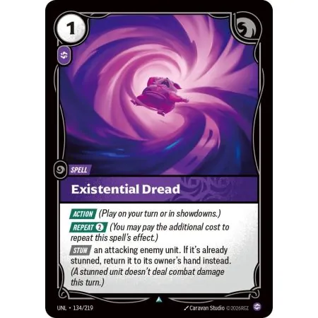Existential Dread (Base) UNL-134 | UNL | ProCards México