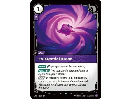 Existential Dread (Base) UNL-134 | UNL | ProCards México