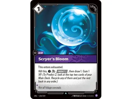 Scryer's Bloom (Base) UNL-136 | UNL | ProCards México