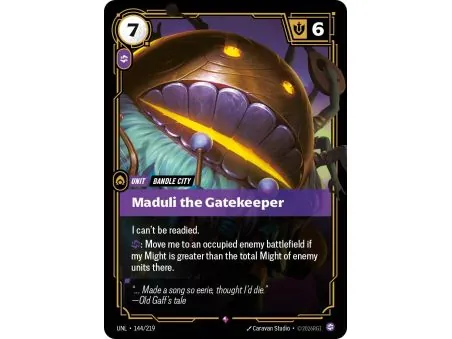 Maduli the Gatekeeper (Base) UNL-144 | UNL | ProCards México