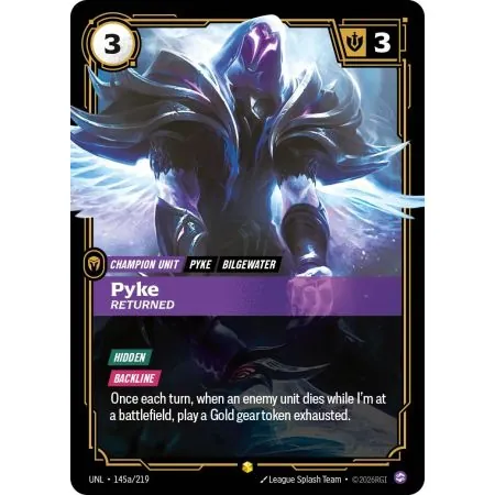 Pyke - Returned (Alt/Token side) UNL-145A | UNL | ProCards México