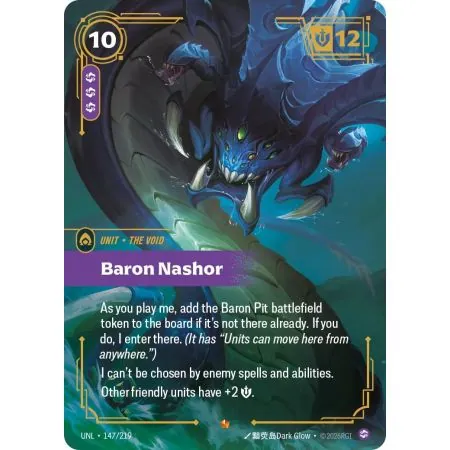Baron Nashor (Base) UNL-147 | UNL | ProCards México