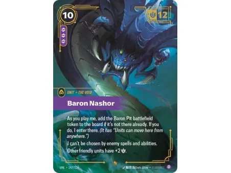 Baron Nashor (Base) UNL-147 | UNL | ProCards México