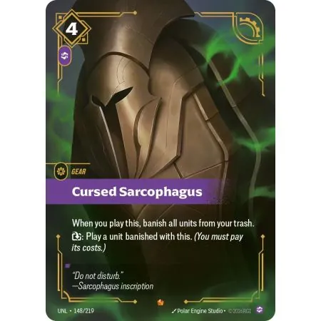 Cursed Sarcophagus (Base) UNL-148 | UNL | ProCards México
