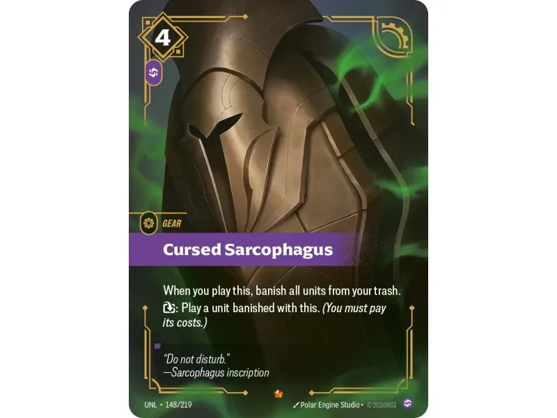 Cursed Sarcophagus (Base) UNL-148 | UNL | ProCards México