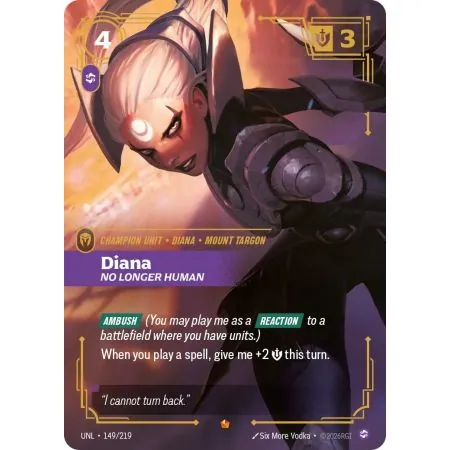 Diana - No Longer Human (Base) UNL-149 | UNL | ProCards México